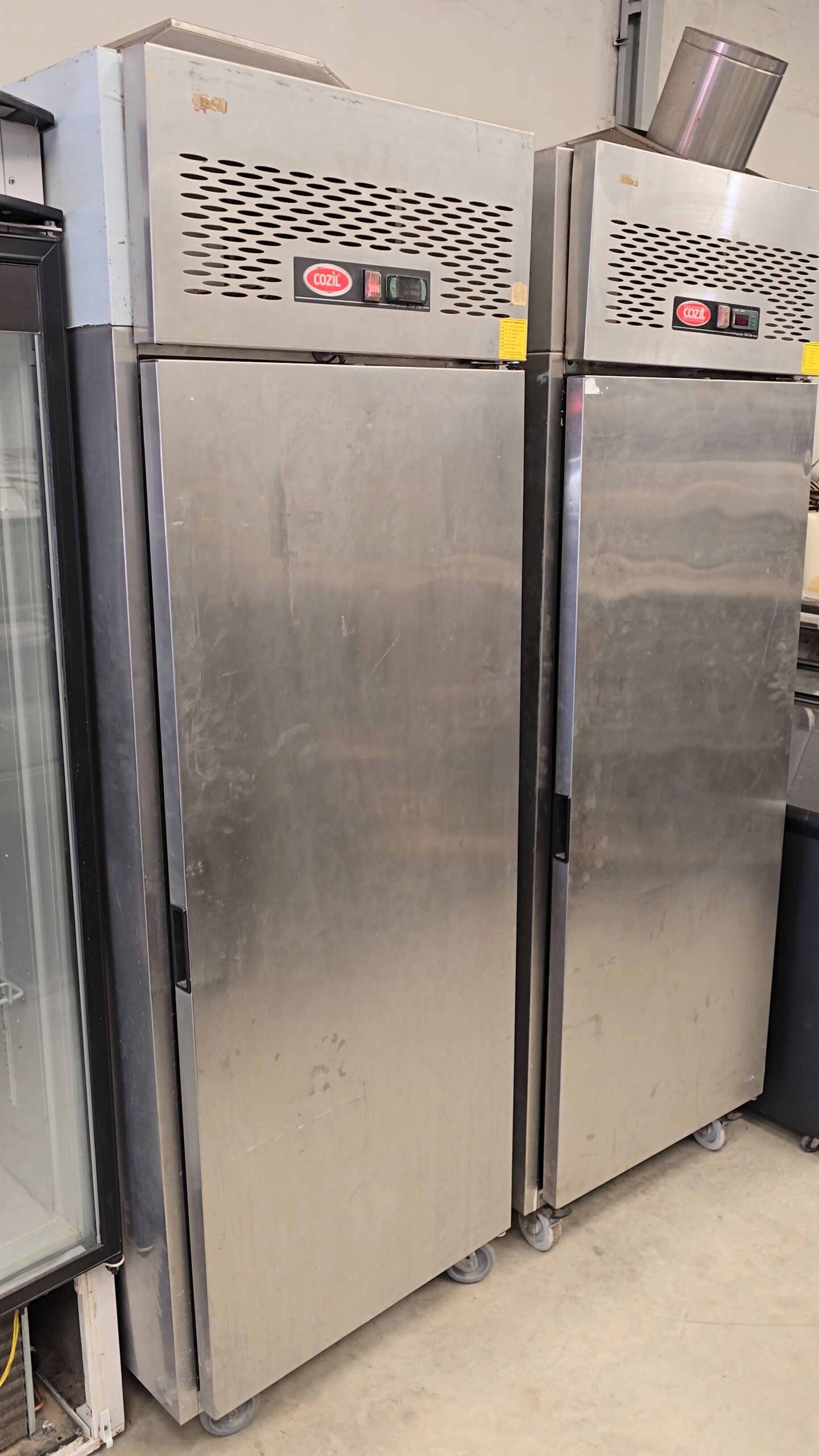 Freezer Vertical 1 Porta Inox